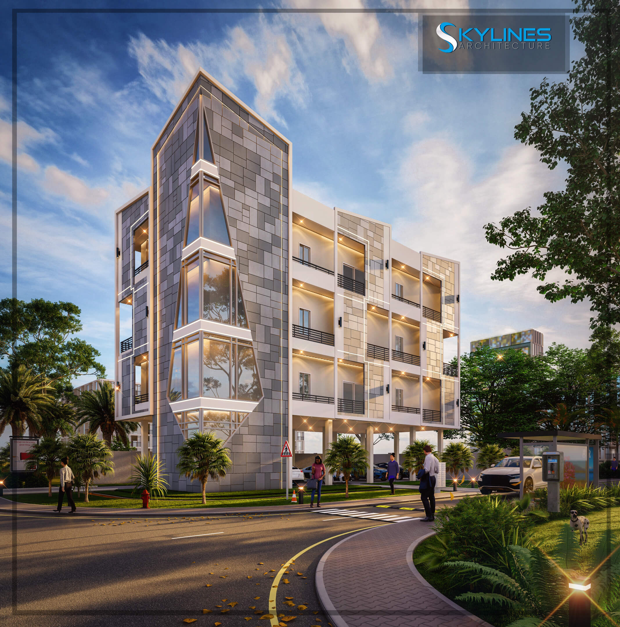 3 Storey Apartment Building
